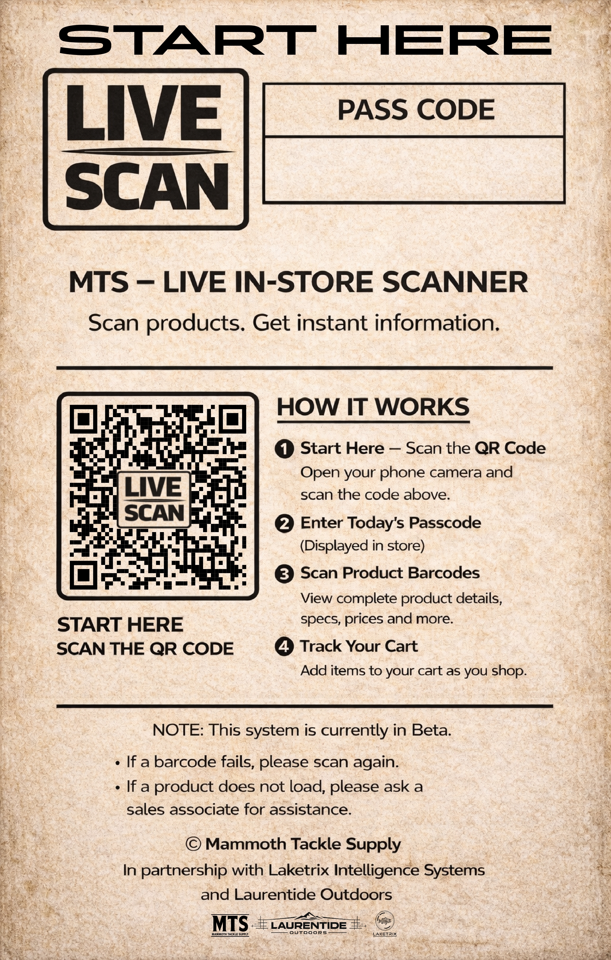 Live Scan Poster